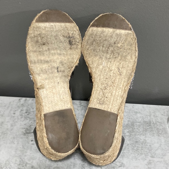 Adrienne Vittadini Women's Barri Strappy
Espadrille Wedge Sandals Size 7 - Picture 13 of 13
